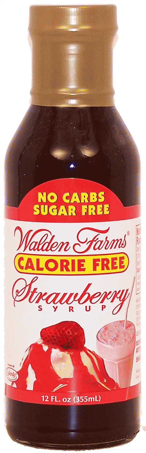 Walden Farms  strawberry flavor syrup, sugar free, calorie free Full-Size Picture